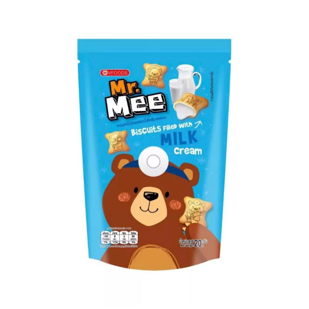 

MR.MEE CREAM FILLING BEAR CAKE 50G