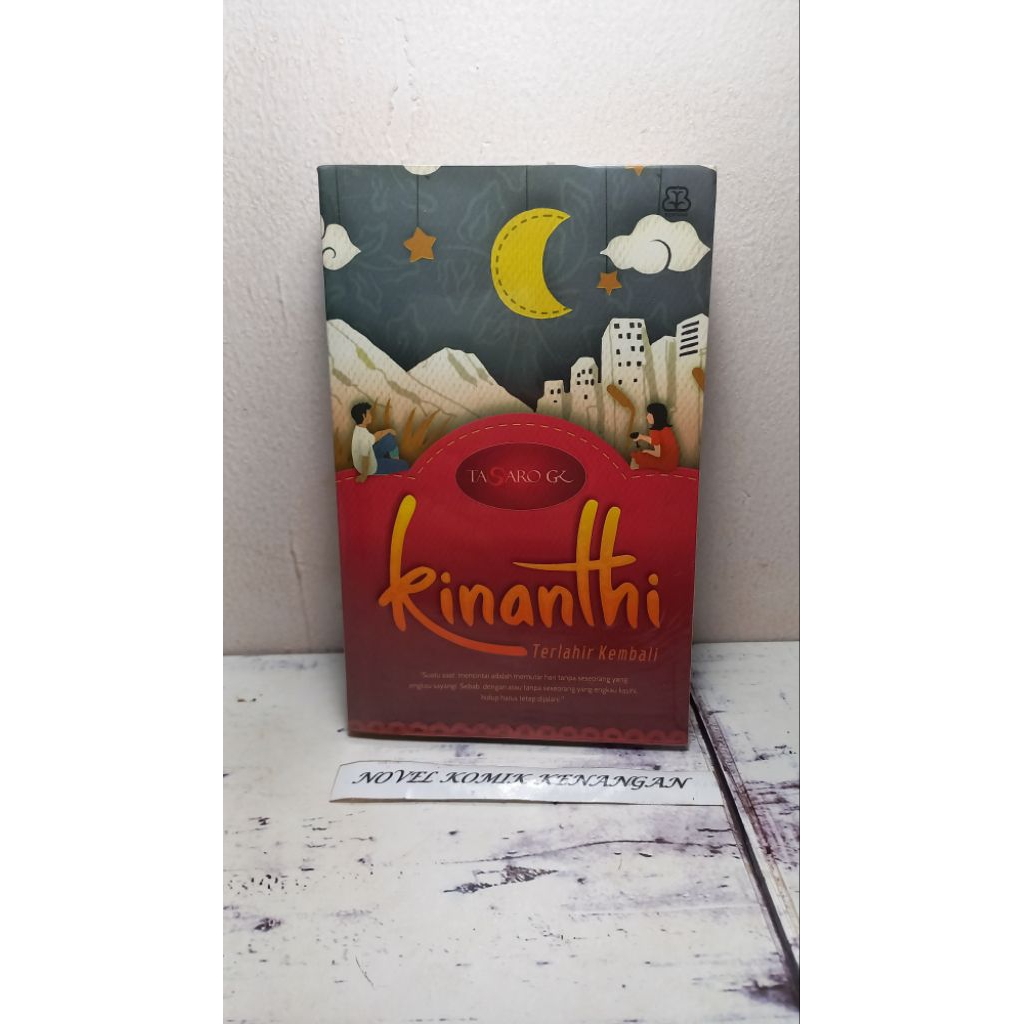 Novel Kinanthi Terlahir Kembali Karya Tasaro GK Pesanan Kak Zaa