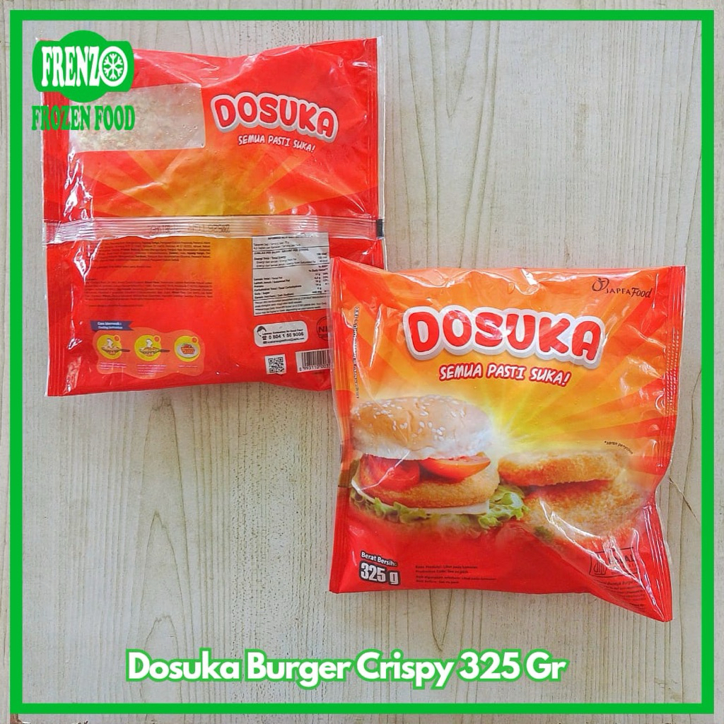 

Dosuka Burger Crispy 325 Gr