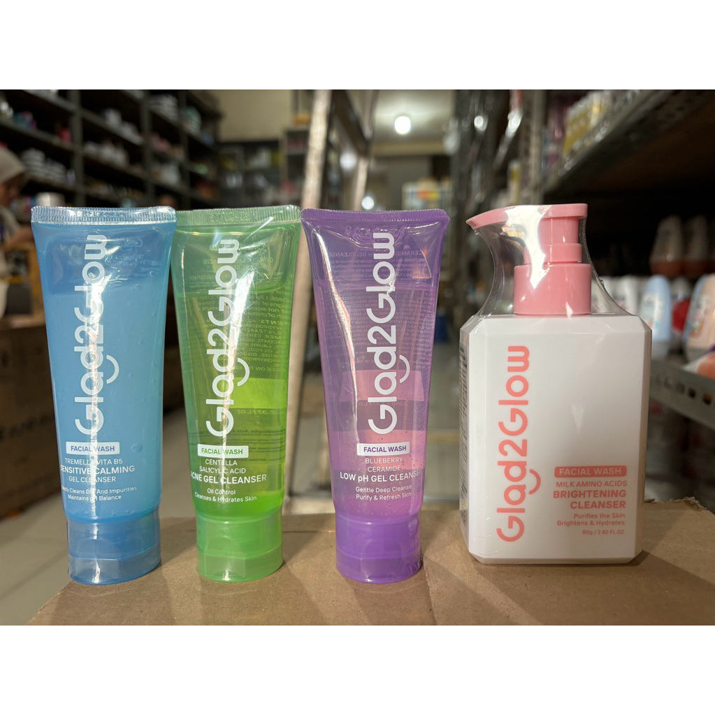 Glad2glow facial wash