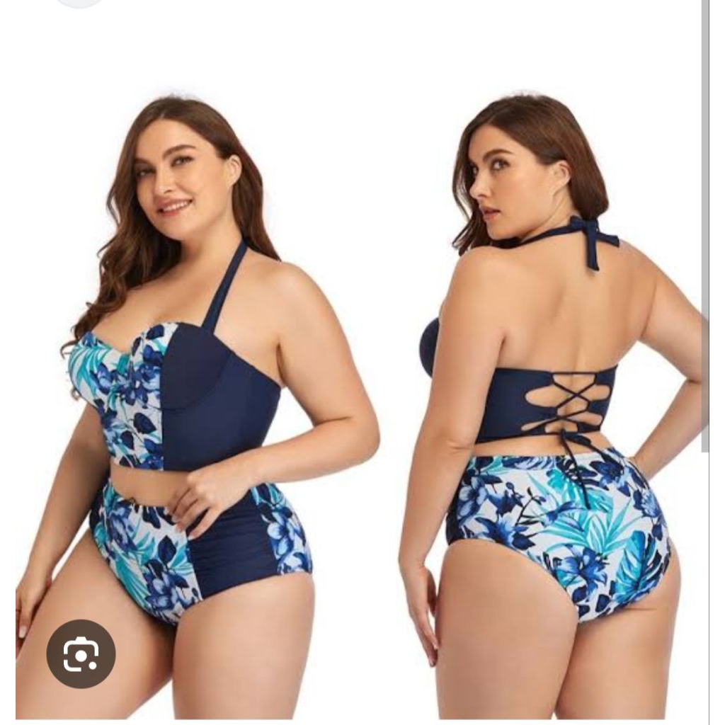 Baju Renang Jumbo Wanita Dewasa LD 100-120