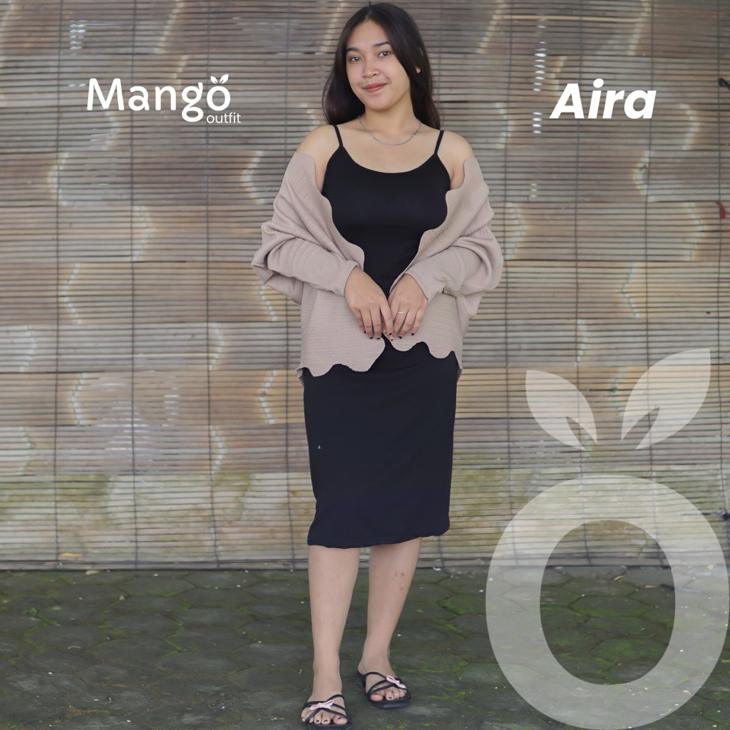cuci gudang mango - long dress hitam dress hitam polos dress wanita bahan kaos