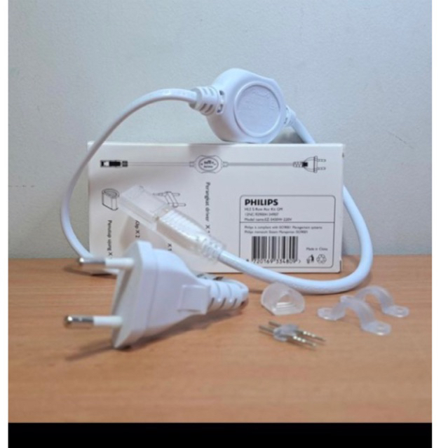 Soket led strip selang Hls Philips / colokan driver led strip selang