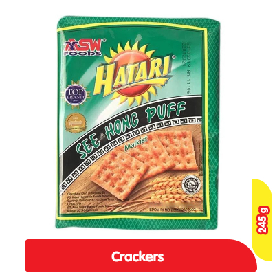 

Hatari See Hong Puff Malkist Crackers 245 g