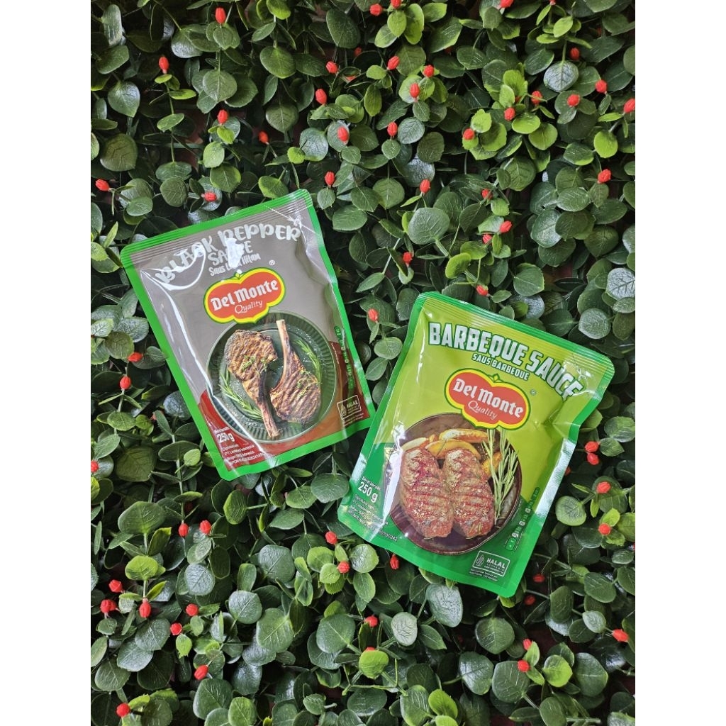 

DELMONTE SAUS BARBEQUE & BLACKPAPER 250GRM TERMURAH