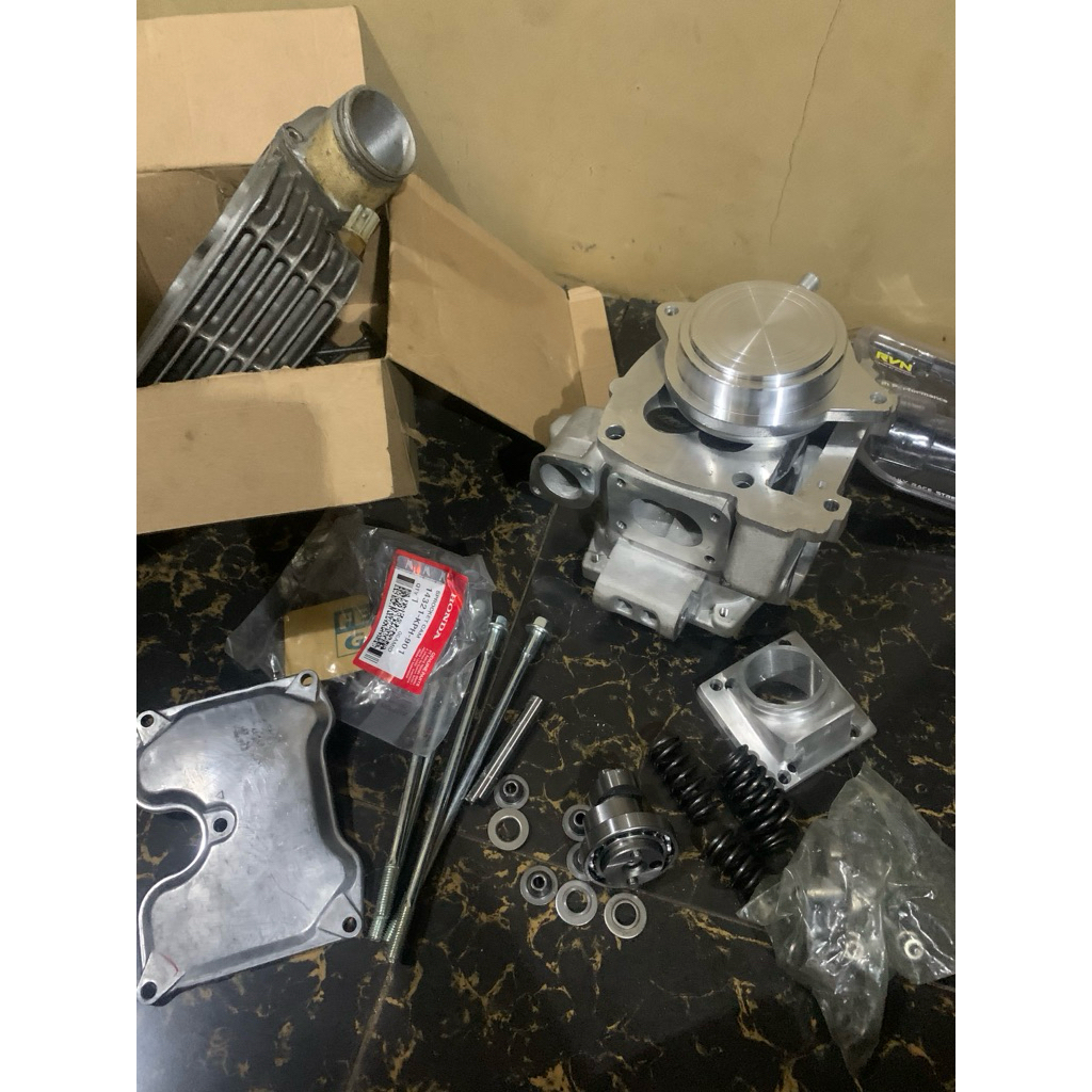 HEAD MX PNP KLX 63 & piston brt 63( pesanan mas sigit)