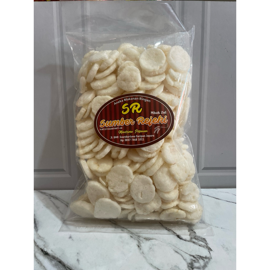 

KRUPUK KEMPLANG KECIL BERAT 200 gram