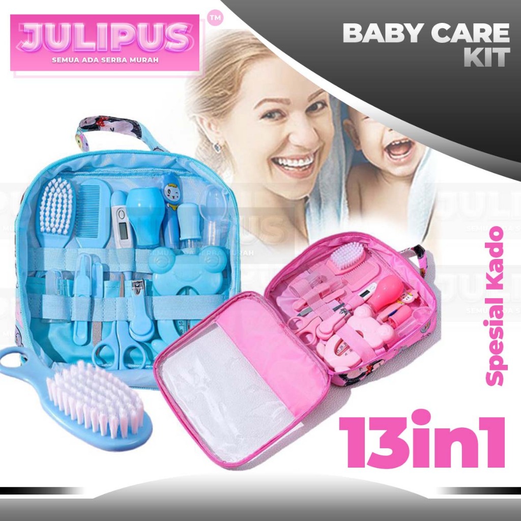 Set Baby Care 13 In 1 Set Perlengkapan Bayi Set Infant Care Baby Grooming Kit
