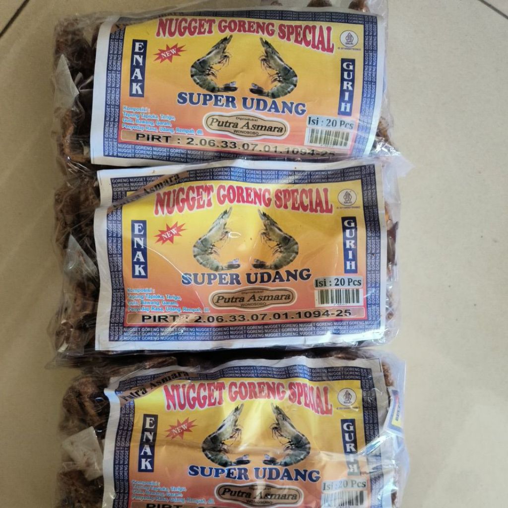 

kripik Nugget pedas special kriuk