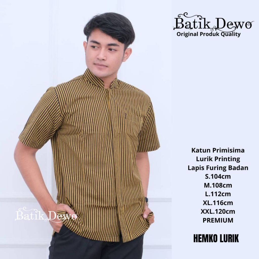 KEMEJA PRIA LURIK