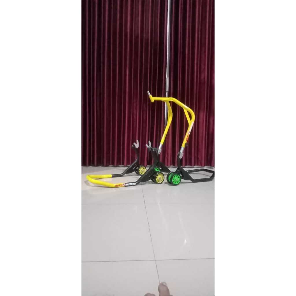 Standar Paddock Satu Set Depan Belakang Paddock Depan Head Lift Pedok