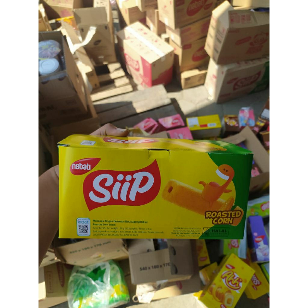 

Siip jagung bakar 4gr (20pcs) /siip 500 jb / cemilan /snack