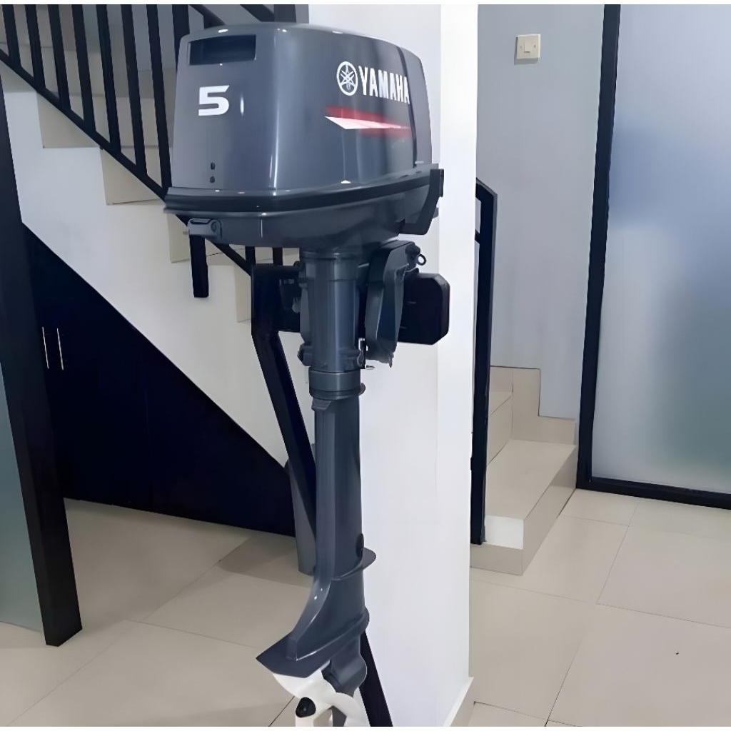 Mesin Tempel Perahu Yamaha 5 PK 5CSMHL mesin tempel 5 pk Outboard ( Bekas )