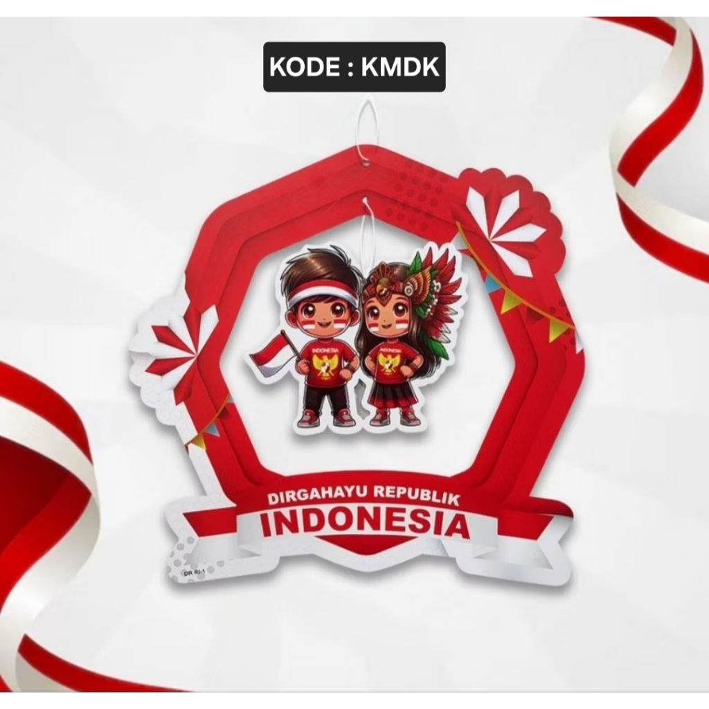 DEKOR 17 Agustus HUT RI KEMERDEKAAN | Aksesoris Merah Putih Agustus Dekorasi Agustus