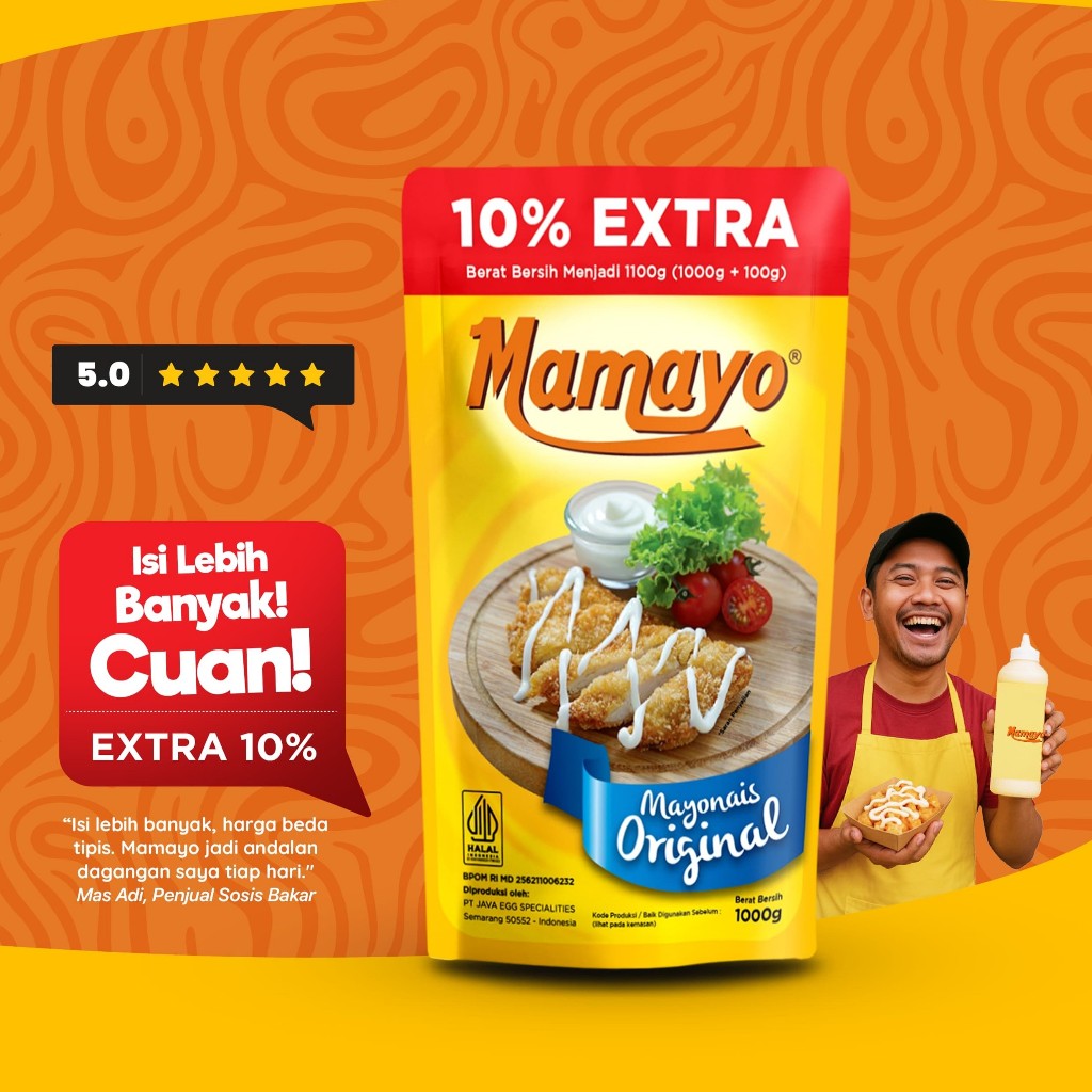 

Mamayo Mayones Original 1kg + 10% EXTRA