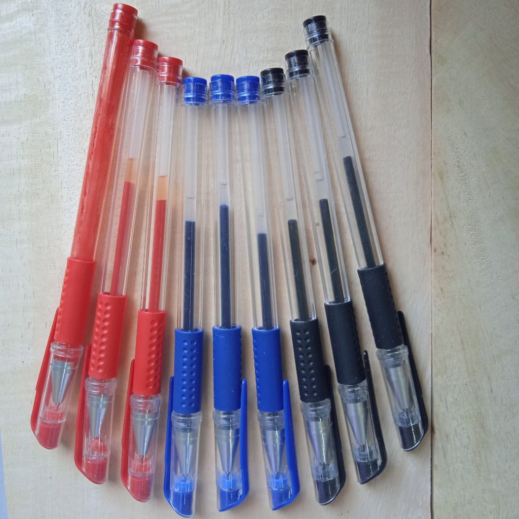 

PENA BALLPOINT, pena polos hitam, merah, biru