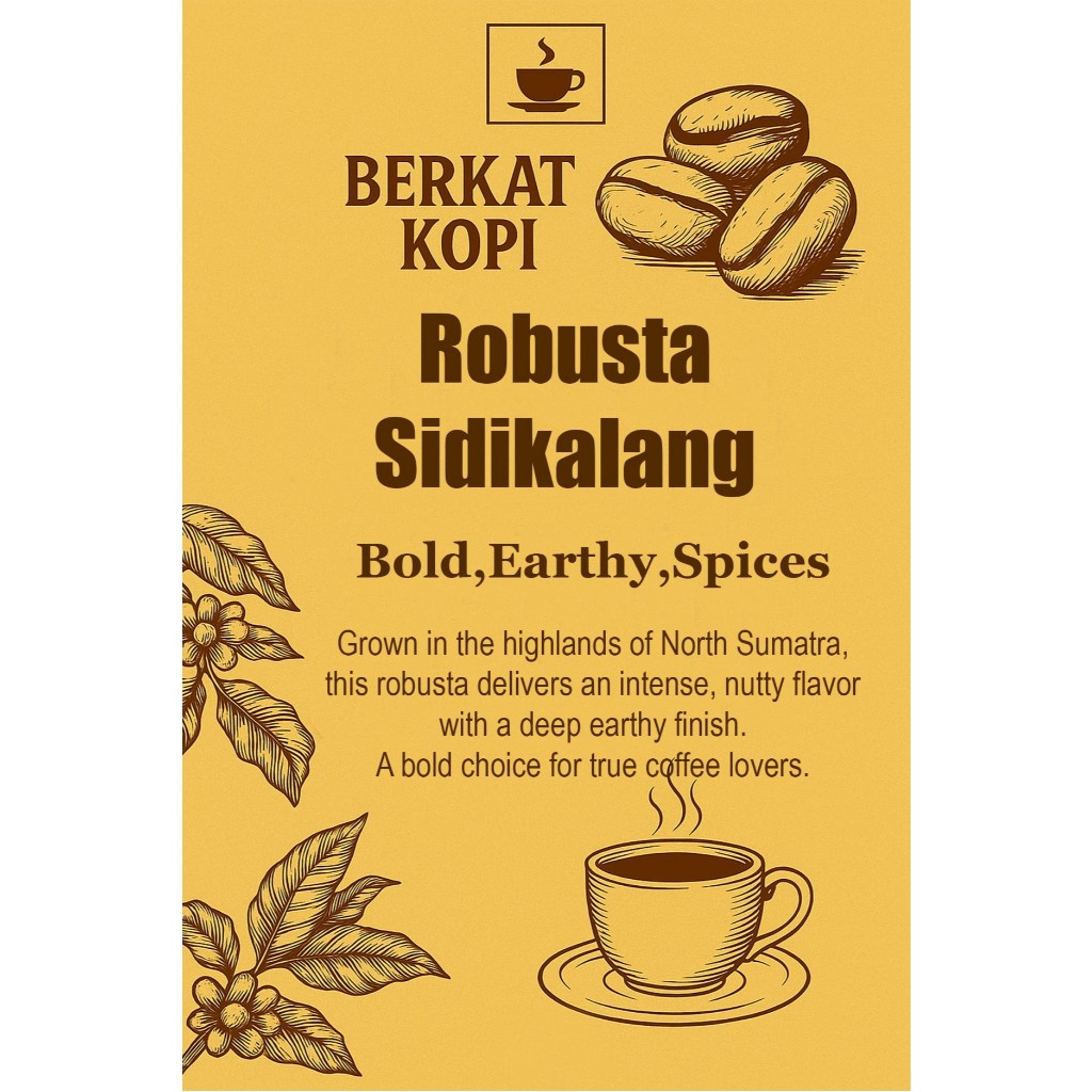 

Kopi Robusta Sidikalang - Berkat Kopi