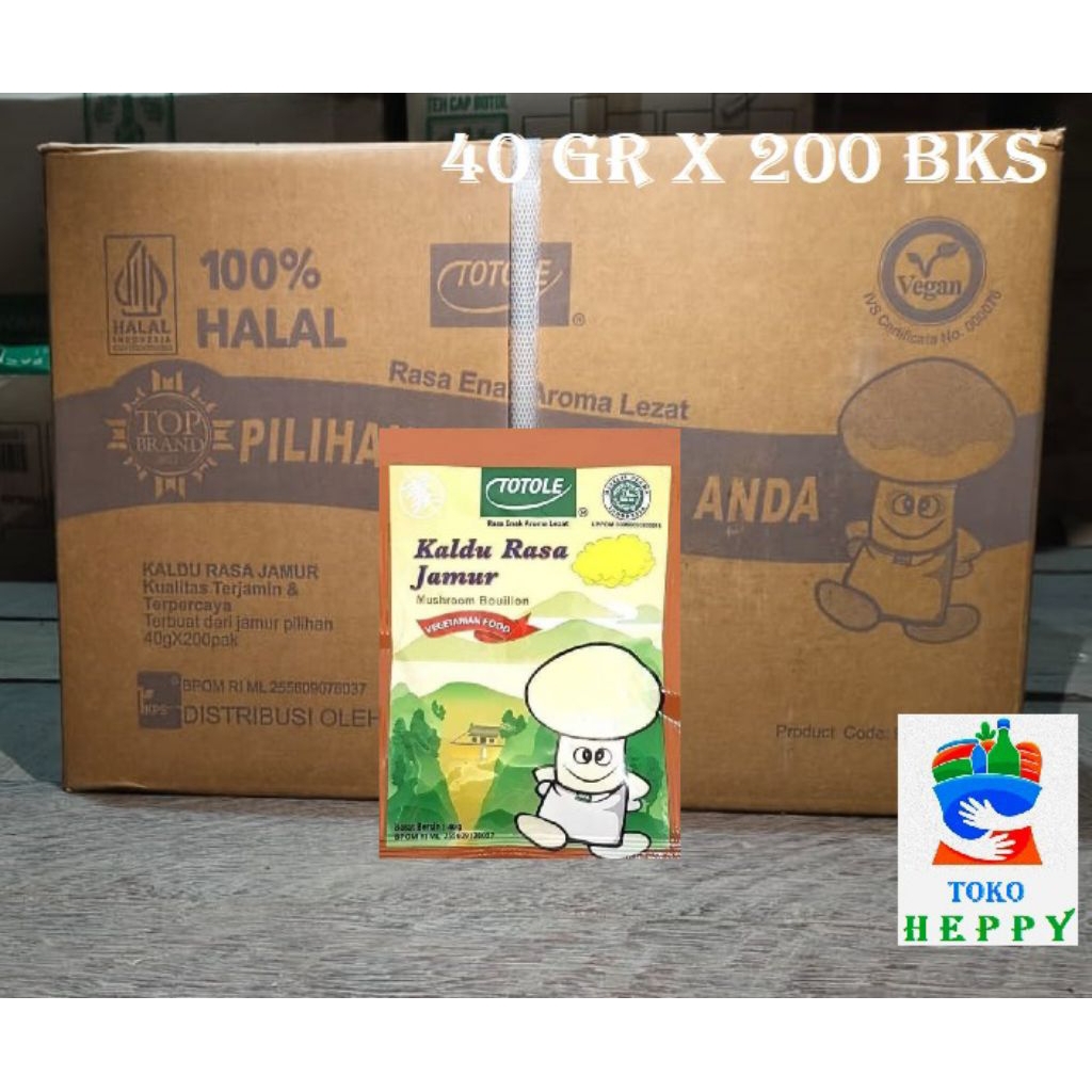 

Totole 40gr (1 dus isi 200)