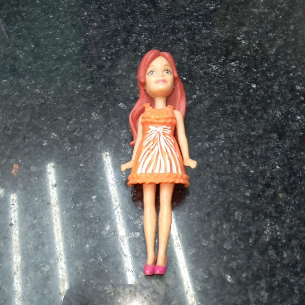 TSY MAINAN ANAK BAJU ORANGE RAMBUT BATA