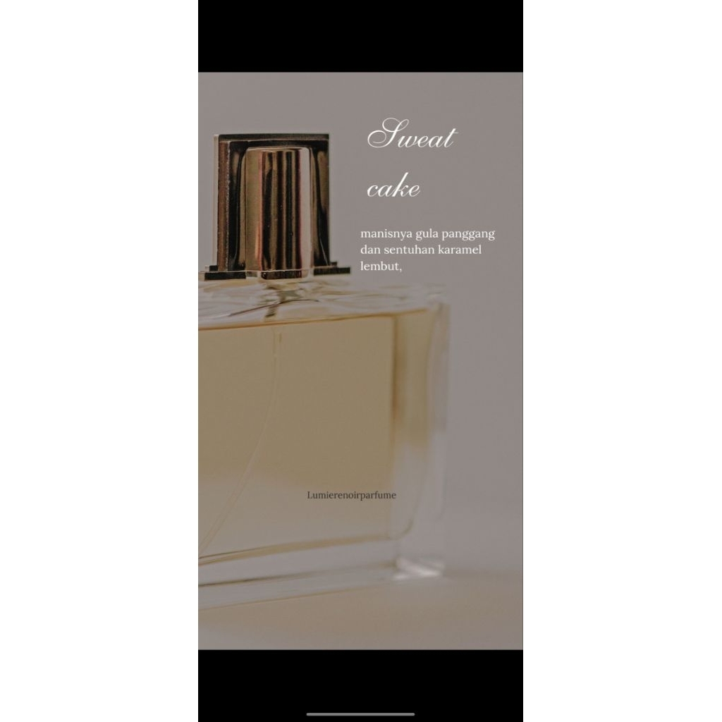 Lumiere Noir Parfume Sweat Cake 35Ml