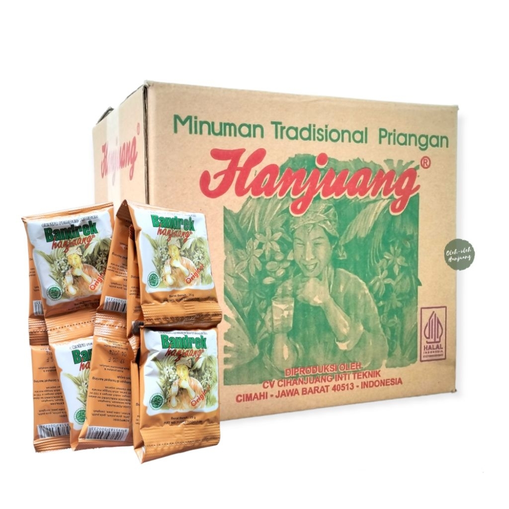 

Bandrek Original Hanjuang Box [120 Sachet @ 25gr]