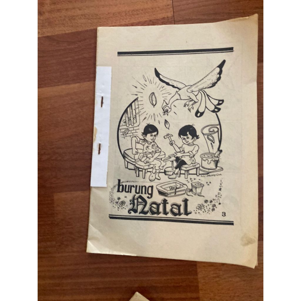 Cergam Teladan anak dongeng anak sedunia - burung natal