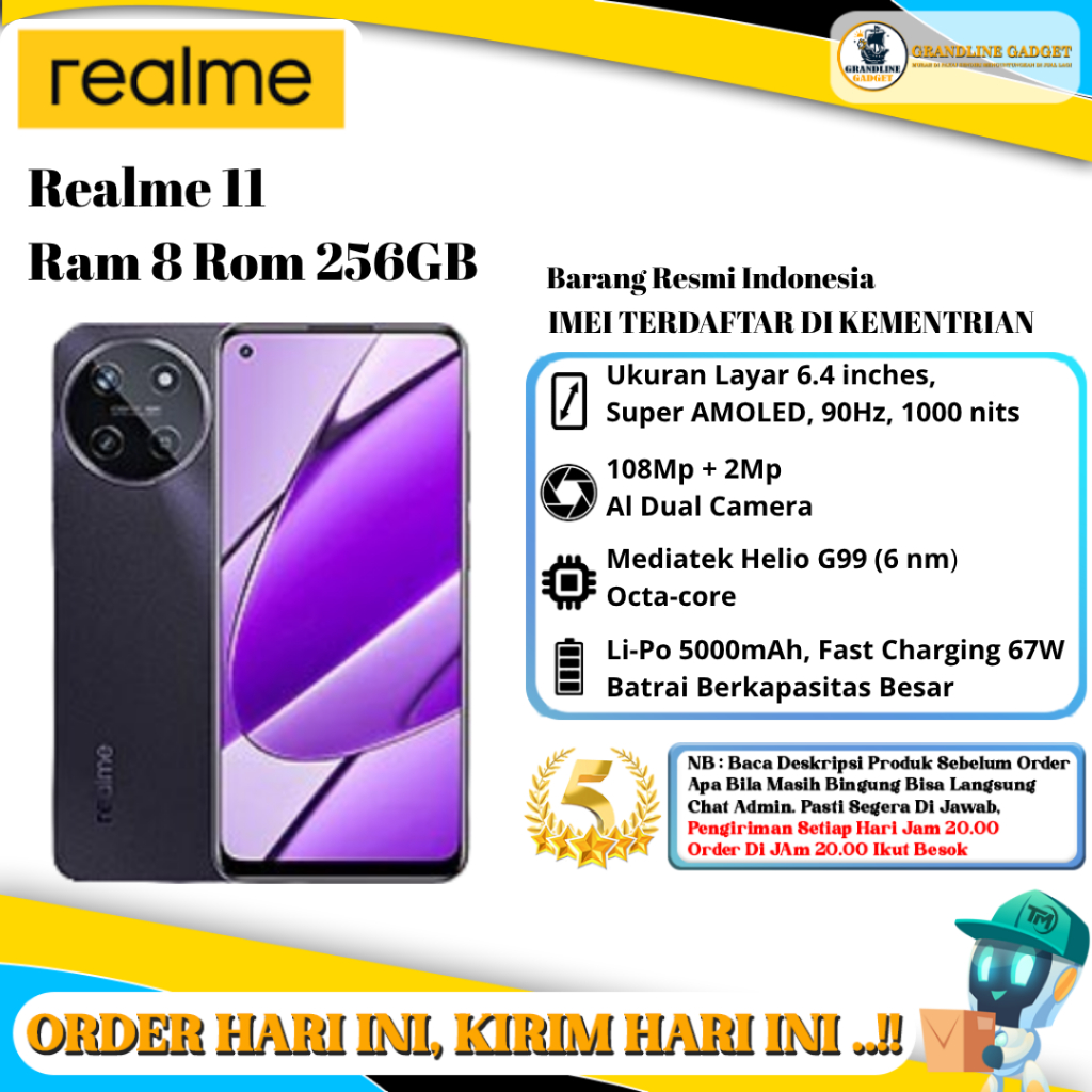 Realme 11 Ram 8 Rom 256GB