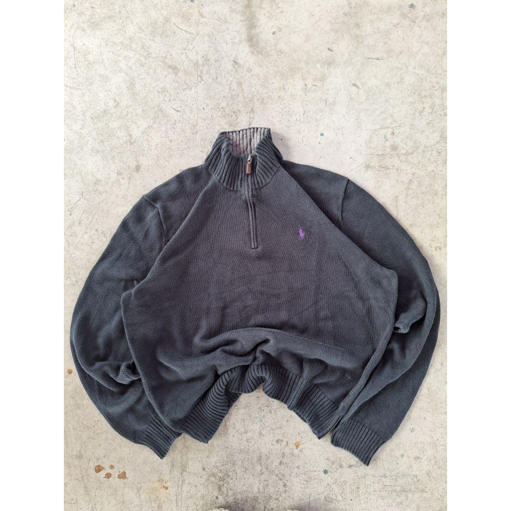 Knitwear Halfzip Polo