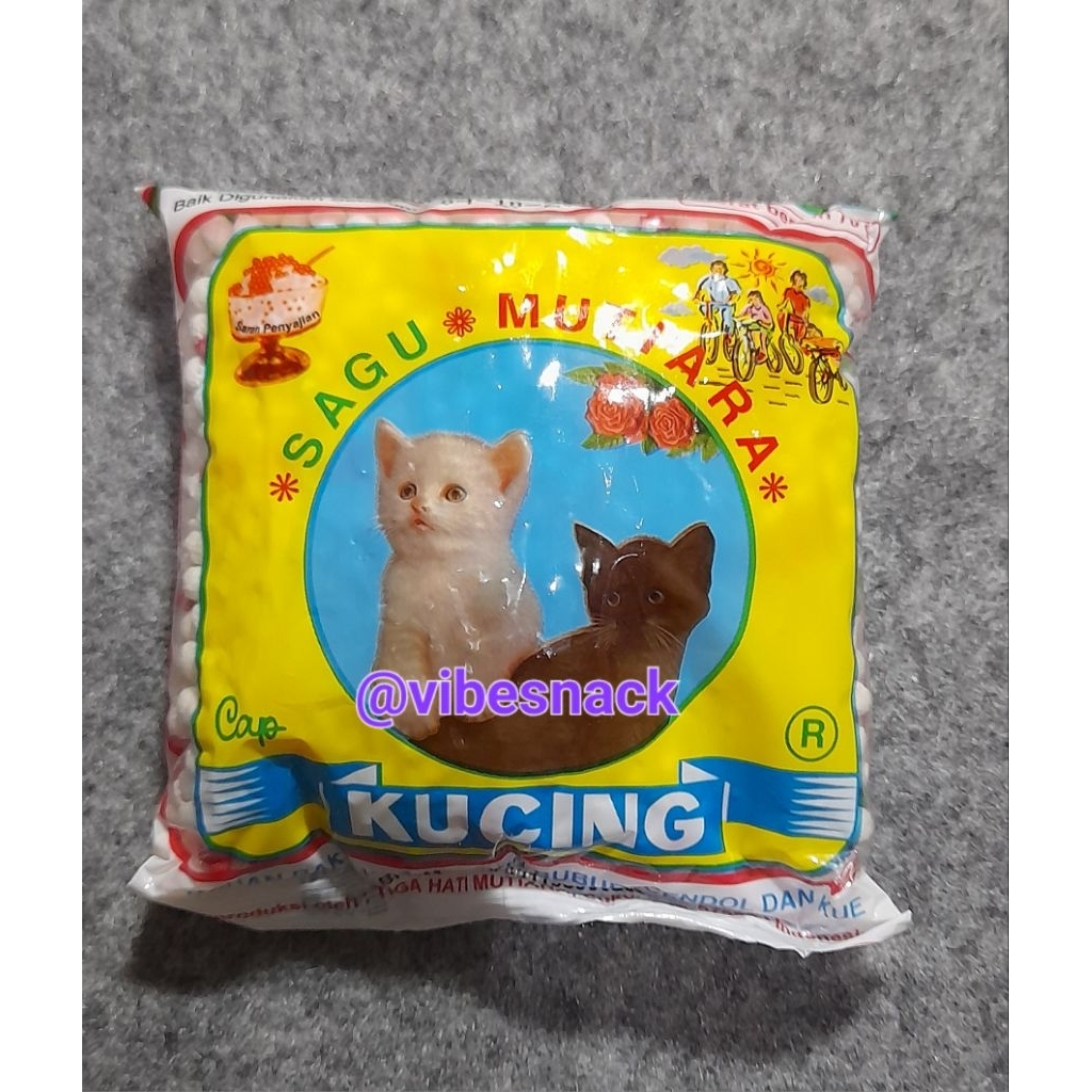 

1 Pcs Sagu Mutiara Cap Kucing 70 gr