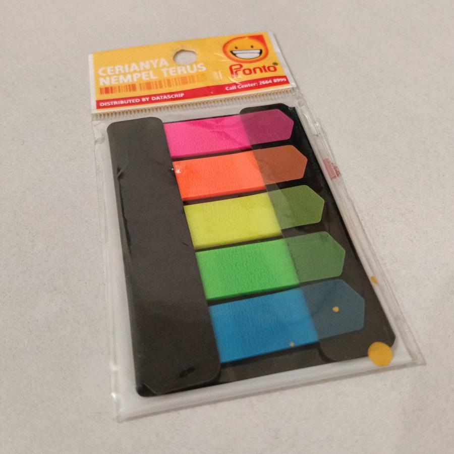 

Star Stick Notes Pronto Film Arrow Indexer 5 Warna memo stikey notes