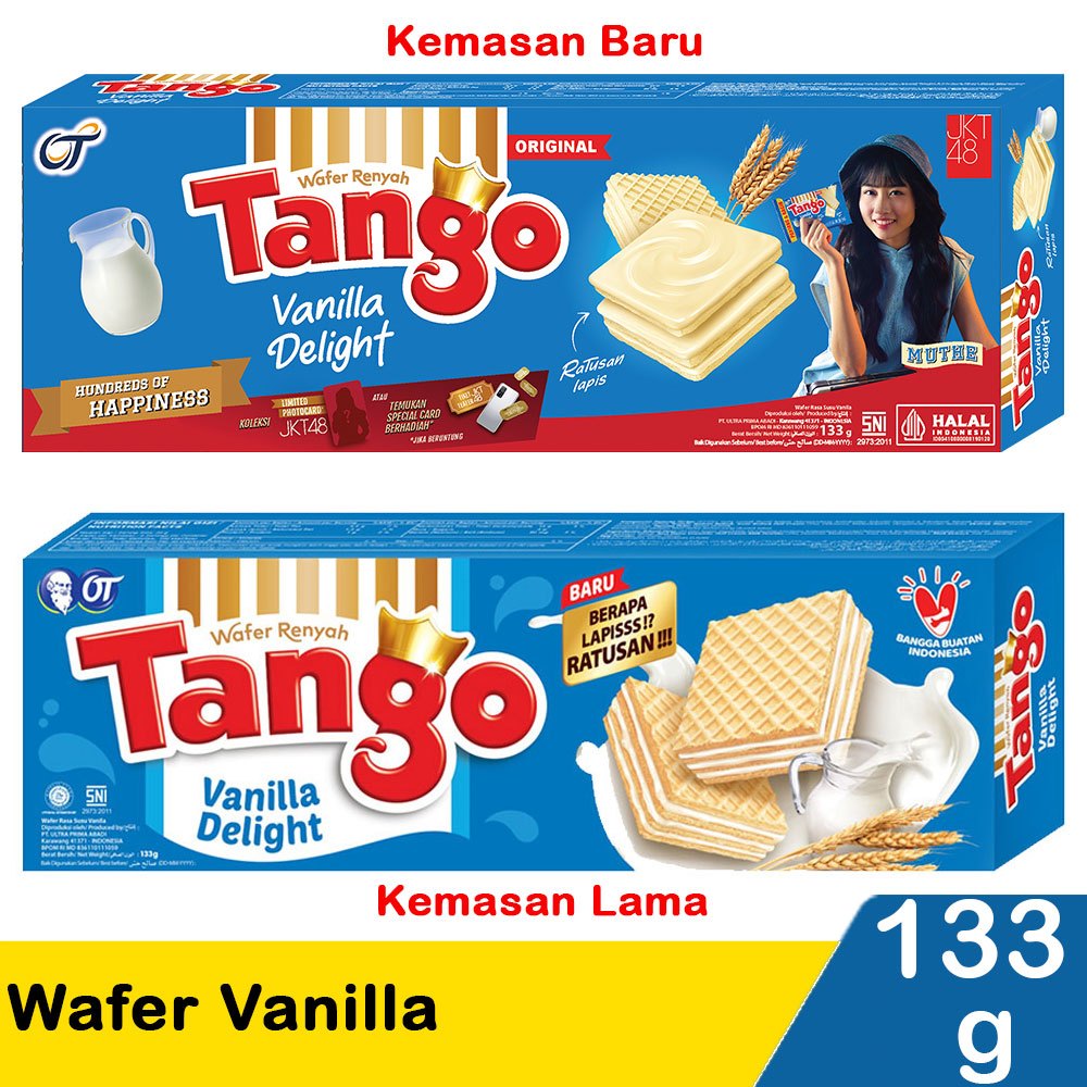 

tango wafer vanilla 133g