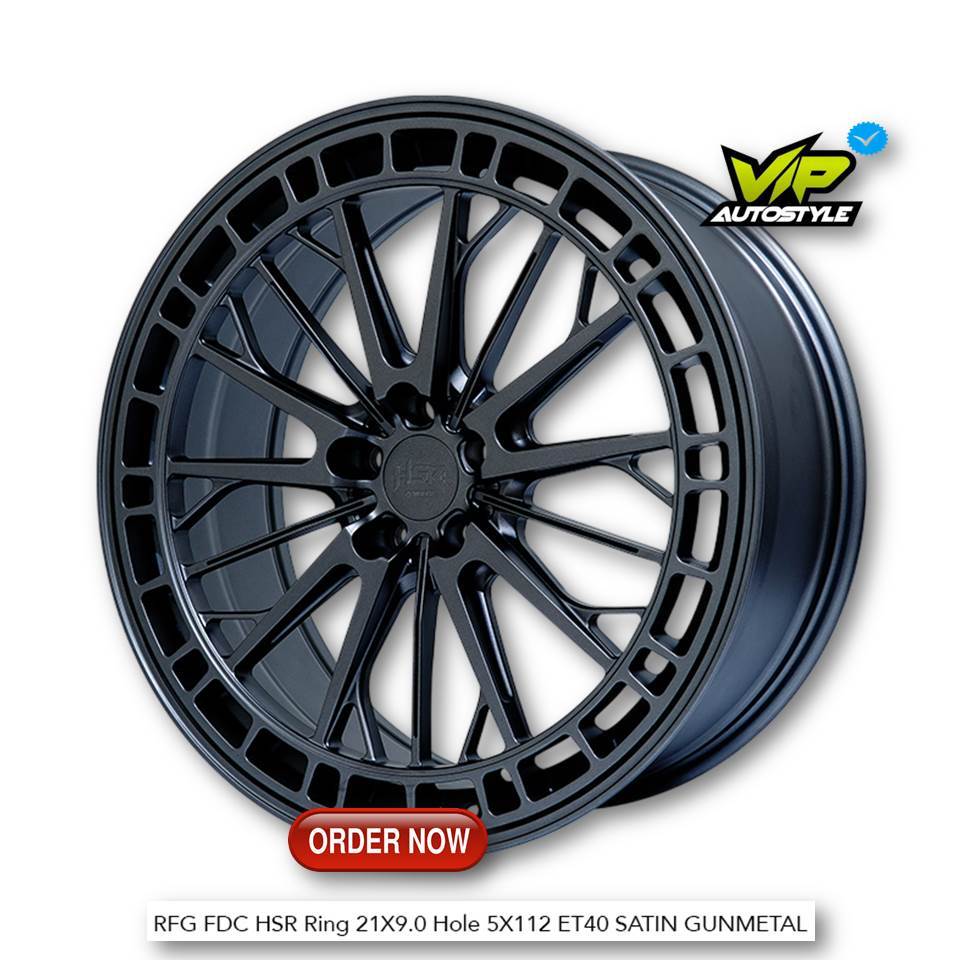 Velg Mobil Mercy Camry alphard R21 HSR RFG FDC HSR Ring 21 PCD 5X112 - hsr wheel mampang