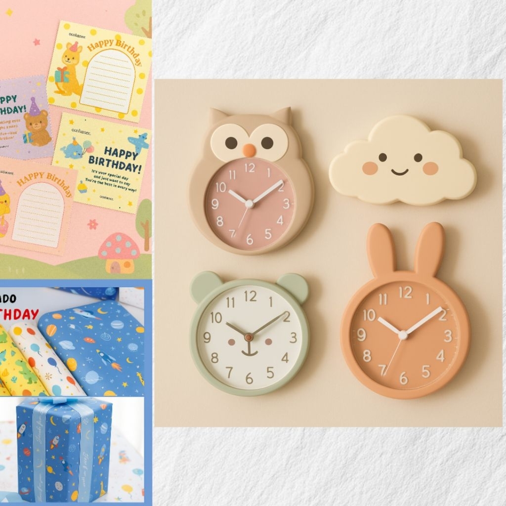 

Jam Dinding Estetik & Lucu – Bikin Ruangan Makin Ceria! | Hadiah/Kado/Hampers/Gift/Parsel/Souvenir/Bingkisan/Parsel/Paket