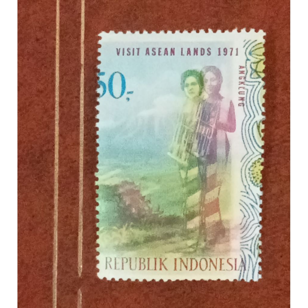 Perangko Indonesia mis print perangko Uncut sheet perangko langka lawas perangko
