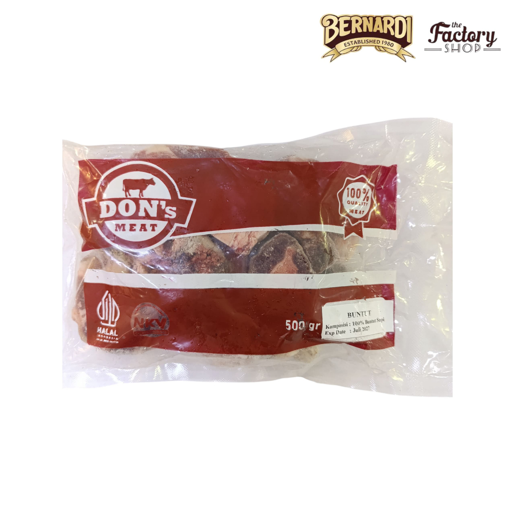 

DON'S MEAT BUNTUT SAPI 500G (1005000058)