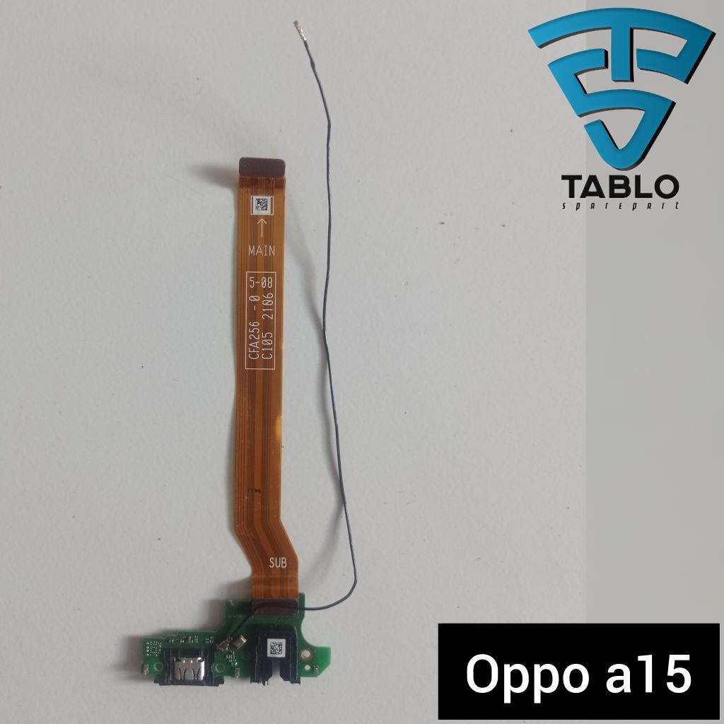 fleksibel papan cas antena OPPO A15 ori copotan hp