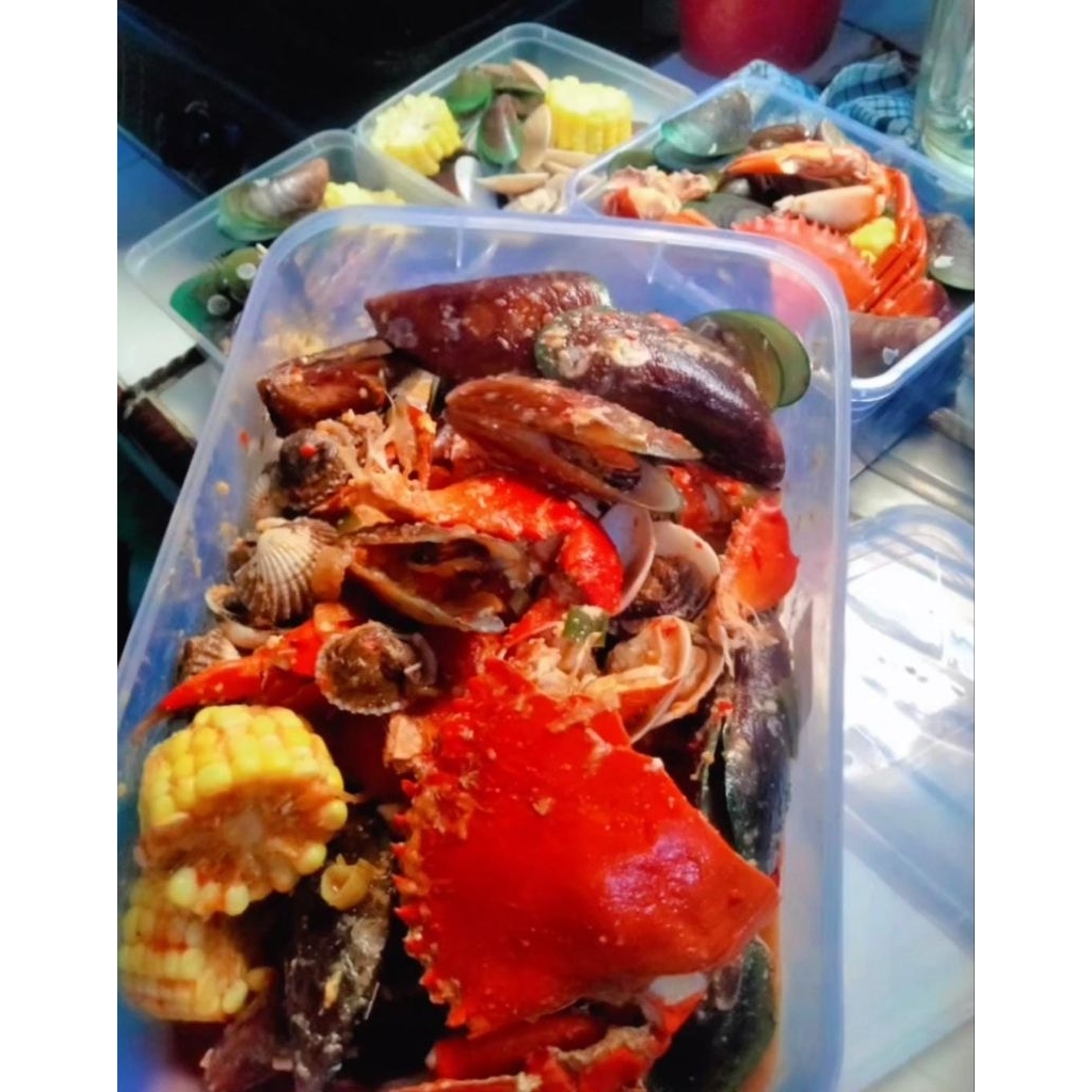 

Seafood Mix Saus Balado (Paket 2-3 Orang)