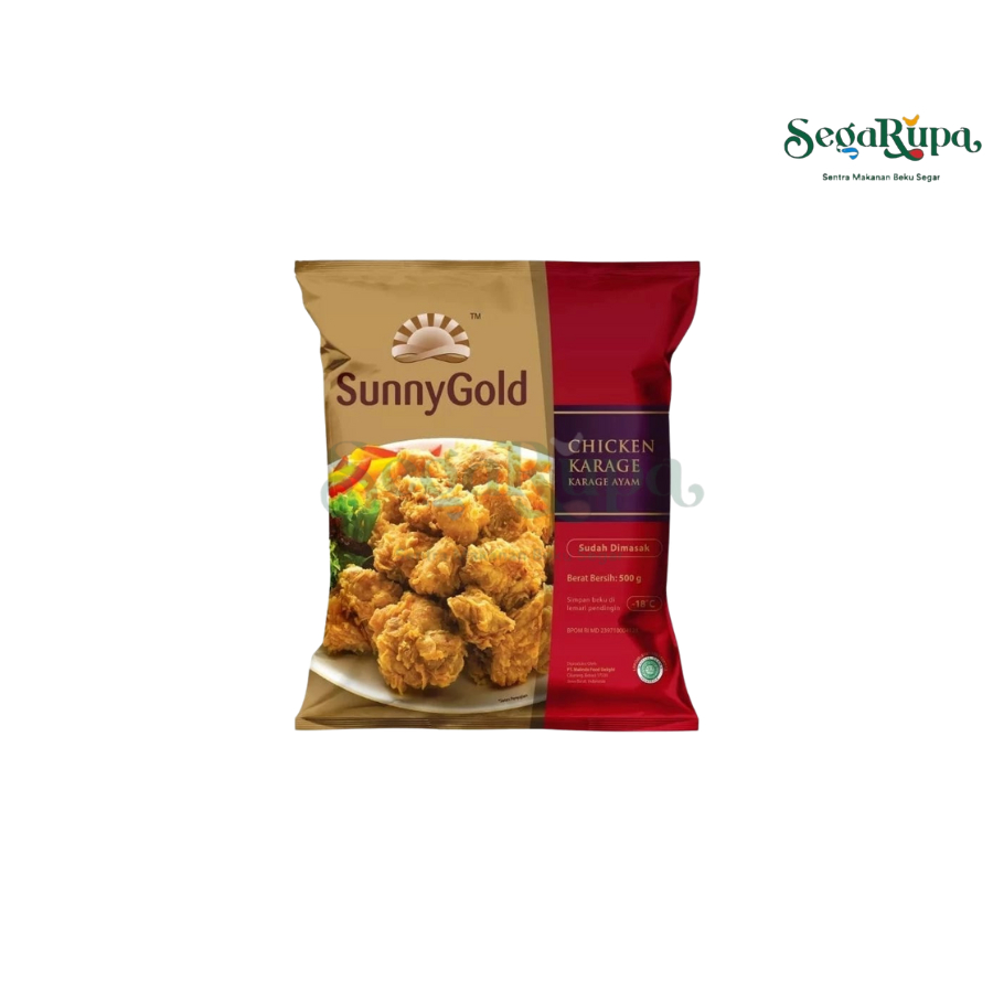 

SUNNY GOLD KARAGE CHICKEN 500 GR - SEGARUPA FROZEN FOOD & TOKO DAGING