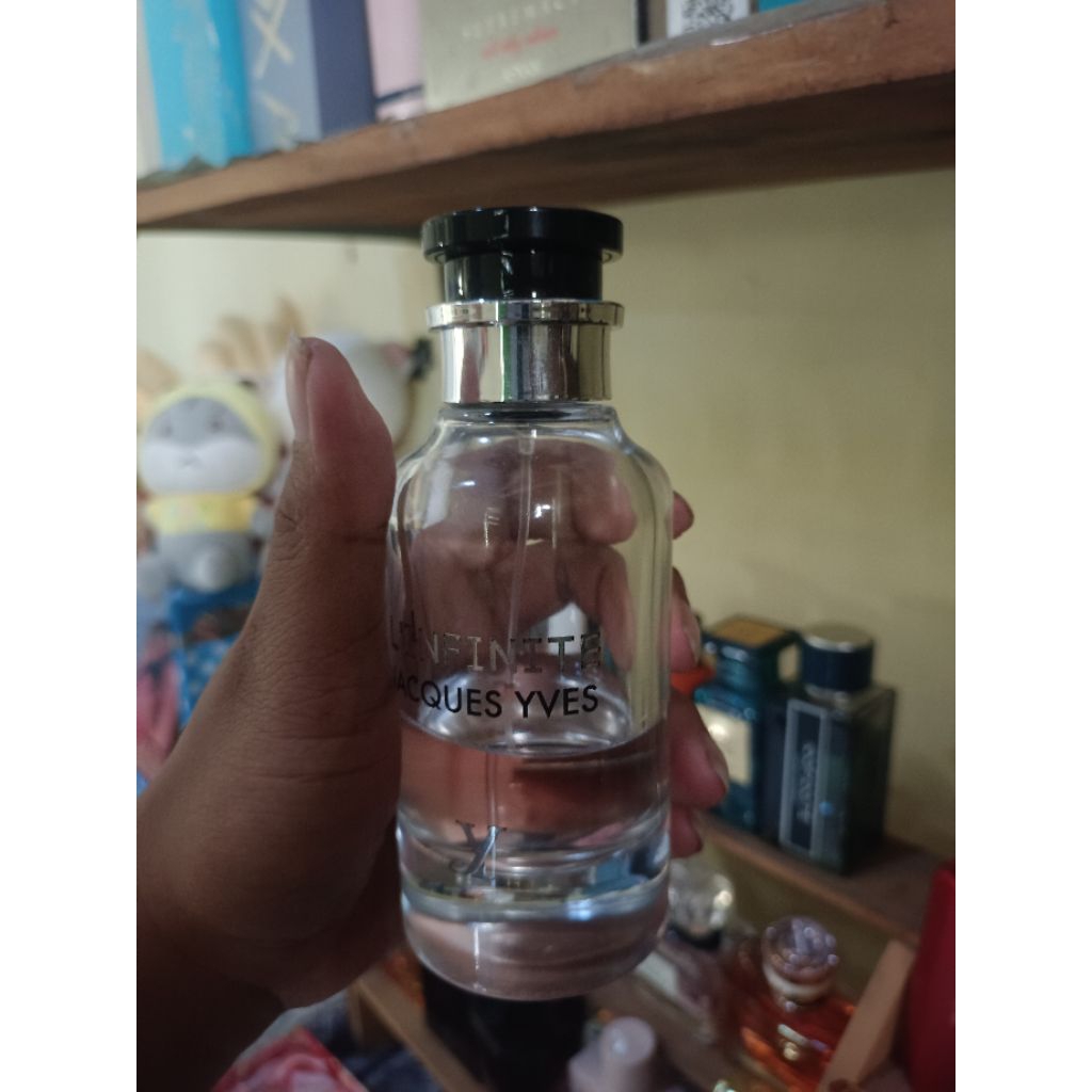 preloved parfum Jacques Yves L'Infinite Fragrance World 30%
