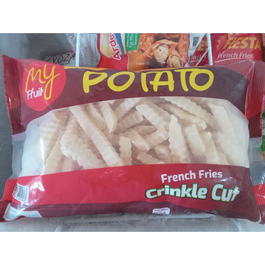 

My Fruit Potato Kentang Shoestring/crinkle cut 1 KG