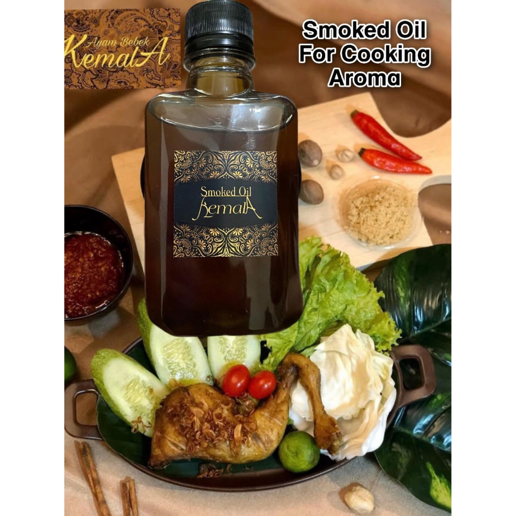 

ORIGINAL Kemala Smoked Chicken Cooking Oil Minyak Masak Aroma Ayam Asap 200ml
