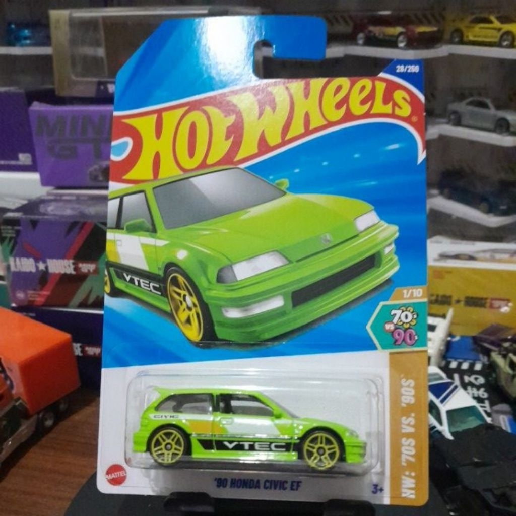 hotwheels honda civic ef