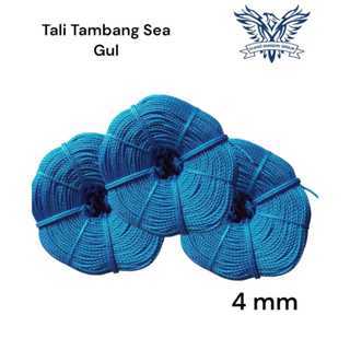 

Tali Tambang 4mm Tali Tampar/Tambang Plastik warna Biru
