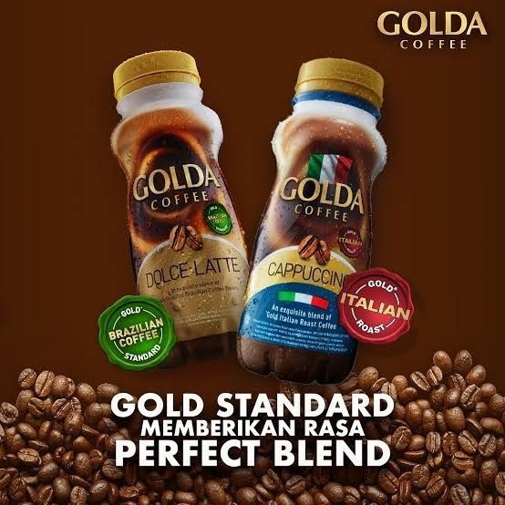 

Golda Coffee All Varian 200 ml isi 1botol