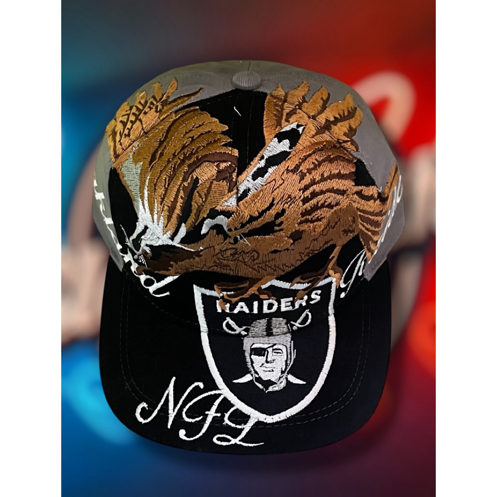 Topi Modern Booth Raiders Falcons Big Logo