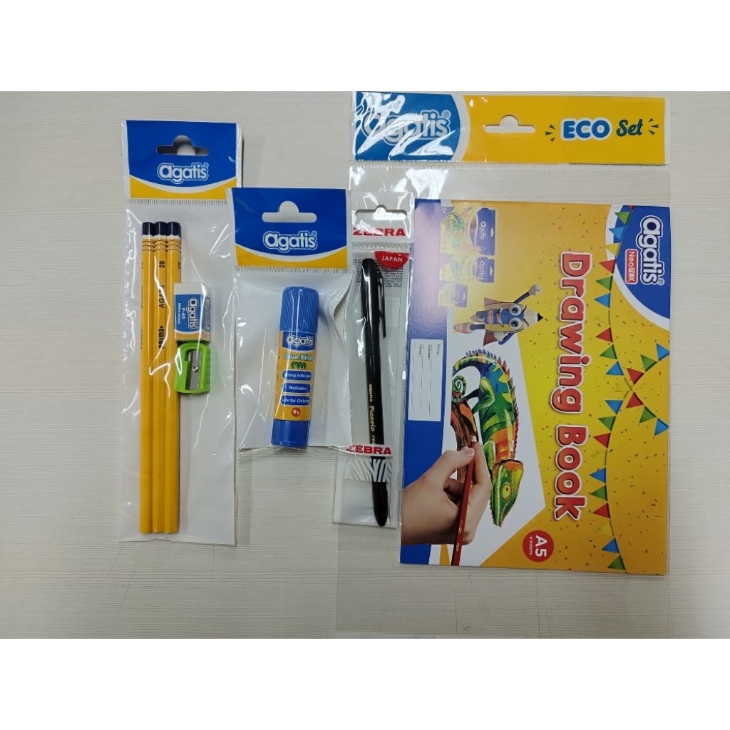 

PAKET SET ALAT TULIS MURAH AGATIS