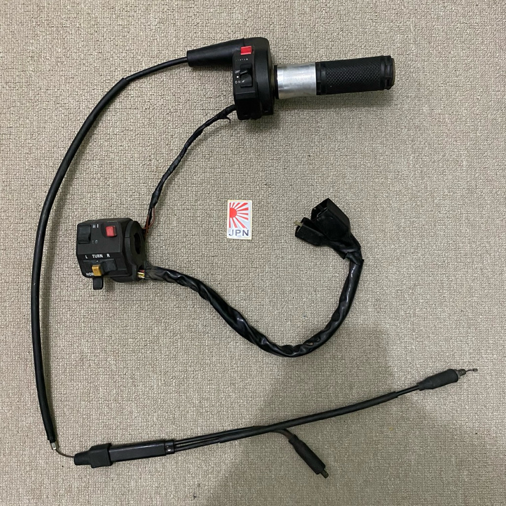 holder kanan kiri ninja r rr original copotan motor