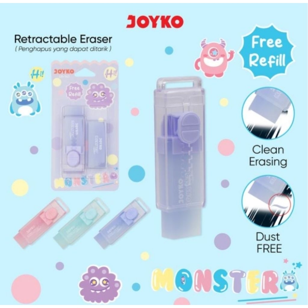 

Eraser/Penghapus Joyko ER-147 Hi Monster