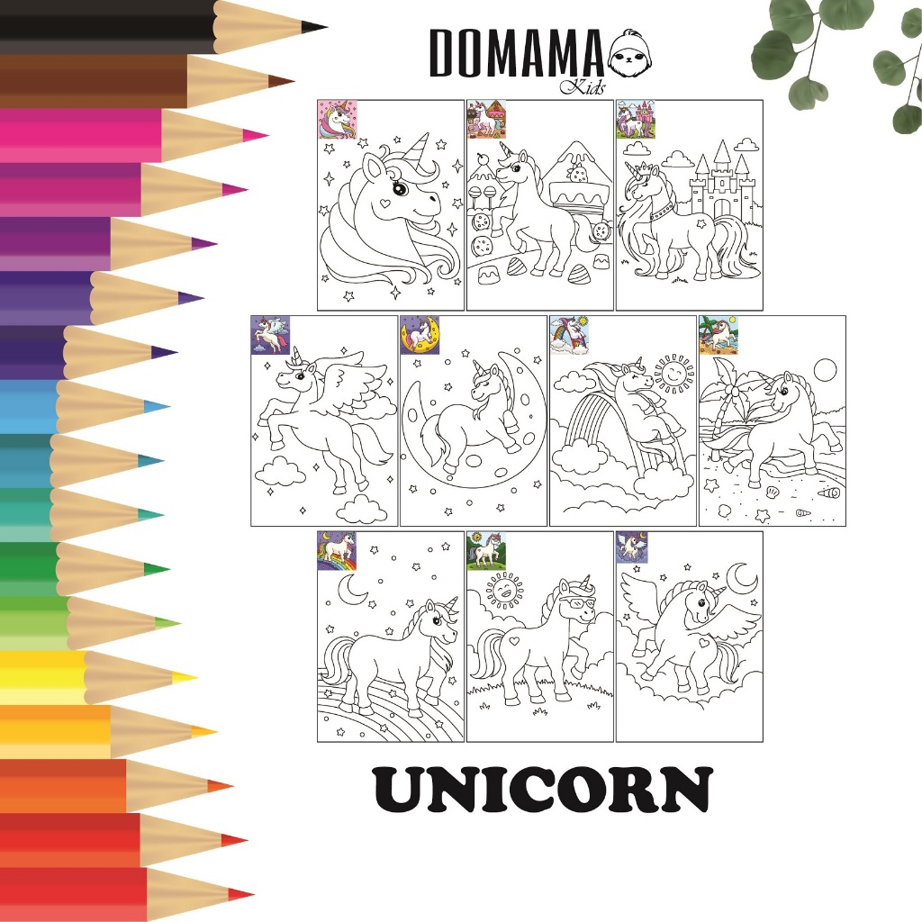 

Gambar Unicorn : Gambar Mewarnai untuk Anak TK dan PAUD
