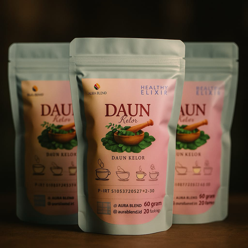 

tehdaunkelor1paketdapat3pouch